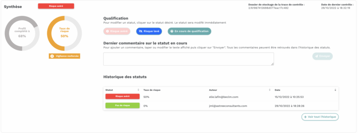 screenshot of Be CLM